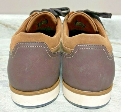 Aldo Two Tone brown Canvas Leather Casual Lace Up Oxfords  display picture 1