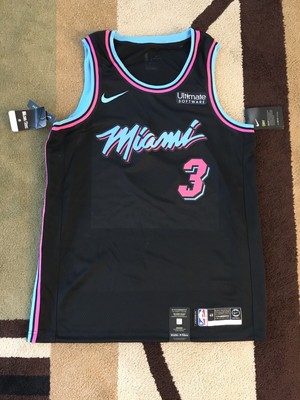 black miami heat city jersey