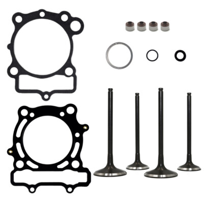For Kawasaki KX250F 2004-2008 2007 2006 2005 Intake Exhaust Valves Seals Kit Set