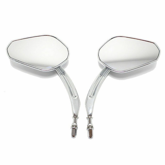 Chrome Motorcycle Side Mirrors For Harley Davidson Heritage Softtail