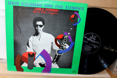 STEVE COLEMAN AND FIVE ELEMENTS: WORLD EXPANSION GER 1st PRESS 1986  JMT 870010