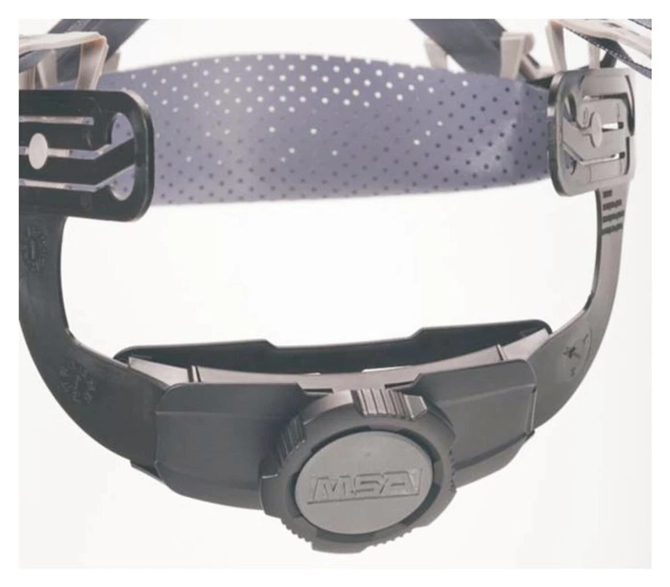 Sombrero duro de ala completa MSA Safety 475369 V-Gard, ranurado, tipo 1, clase E, Fas-Trac Foto 4 de 4