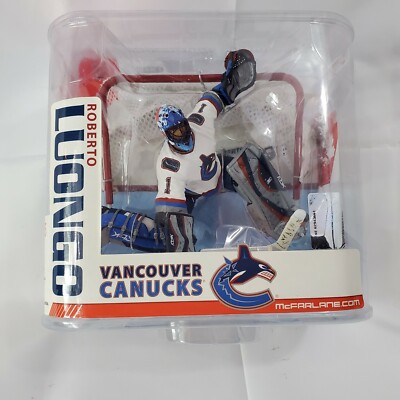 Roberto Luongo McFarlane 2007 NHL Series 15 Vancouver Canucks Figure NIB Hockey | eBay