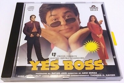 YES BOSS 1997 VENUS RECORDS DELUX - MOVIE SOUNDTRACK CD INDIA VCDD722 BOLLYWOOD