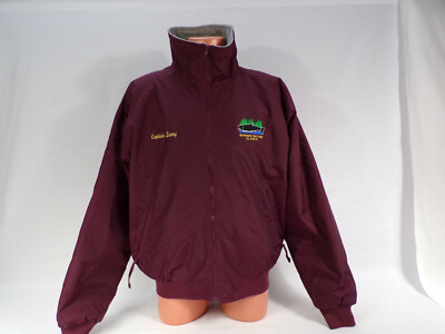 Tri Mountain Alaska Jacket Mens XL Fleece Lined Embroidered