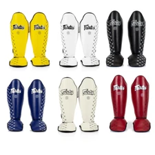 Fairtex Shin Pads Guards SP5 Muay Thai Protection Kickboxing MMA Sparring