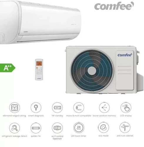 COMFEE' Klimagerät Klimaanlage Serie CFW CF-CFW12A 12000 BTU A++/A+ R32 Wi-Fi