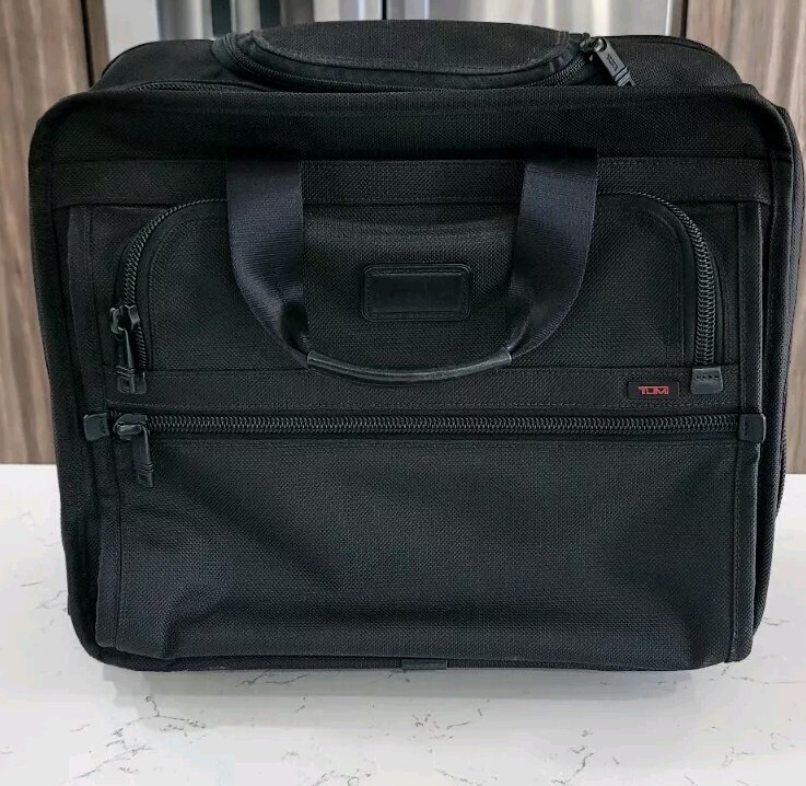 バッグ TUMI 26102DH TUMI Wheeled Alpha Ballistic Briefcase Laptop Carry On