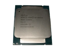 Lot of 2 Intel Xeon E5-2643V3  3.4GHz 20MB 6-Core 135W CPU / Processor SR204