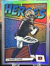Ja'Marr Chase Cincinnati Bengals 2022 Panini Prestige Heroes