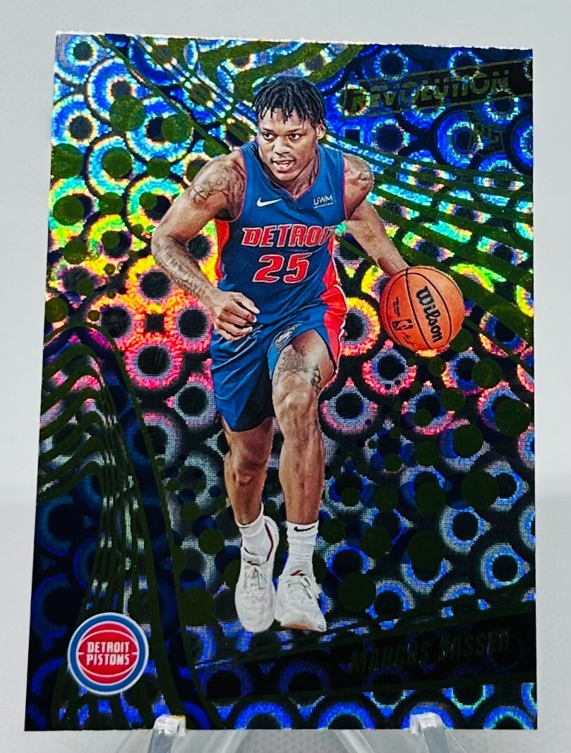2023-24 Panini Revolution Rookie Groove Parallel Marcus Sasser Pistons Rc #126