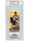 Stephen Curry Autographed 2014 Playoffs Round 1 Game 6 Ticket PSA 8 PSA/DNA 9
