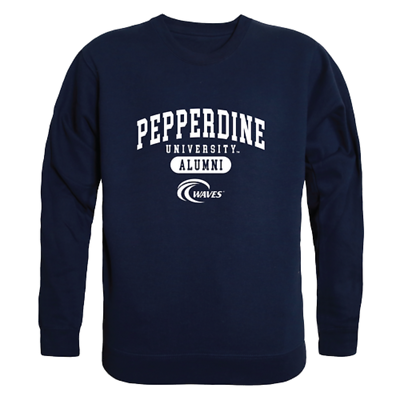 Pepperdine University Waves PU Alumni Crewneck Sweatshirt Sweater