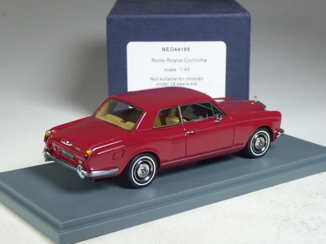 (YG-17) Neo Scale Models 44185 Rolls Royce Corniche Coupé in 1:43 in OVP - Bild 2 von 2