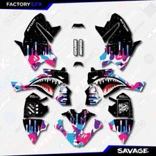 Candy Savage Camo Racing Graphics kit fits Polaris Outlaw 110 ATV Decals 15-22