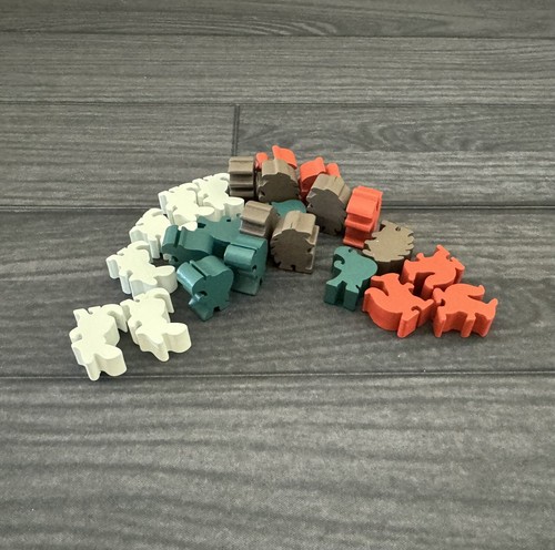 Everdell | All 24 Worker Wooden Figures | Official Replacement Game Pieces - 第 7/7 張圖片
