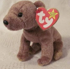 TY Beanie Baby "PECAN" Retired 5th swing tag 7th tush tag - 1999