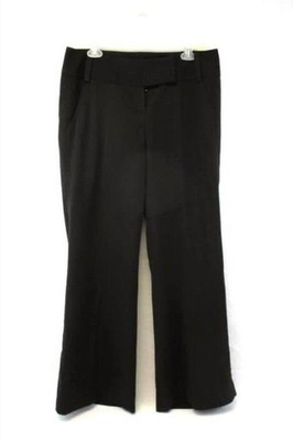 Unterschrift Larry Levine Damen Braunes Kleid Hosen Größe 10 Kegelförmig
