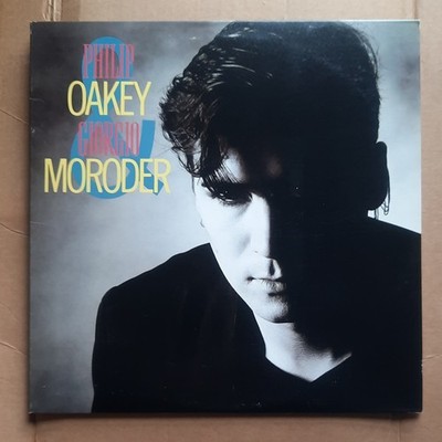 Philip Oakey Giorgio Moroder LP Vinyl Promo Virgin A&M Electronic 1985 12''