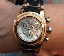 INVICTA WOMENS BOLT ZEUS 30528 42mm INCLUDES RHONDA Z60 MOVEMENT CHRONOGRAPH