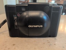 Olympus XA Black Rangefinder Film Camera 35mm f/2.8 Working