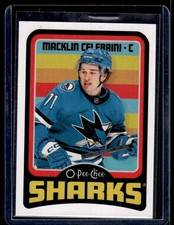 2024-25 O-Pee-Chee Macklin Celebrini RC (JulBar)