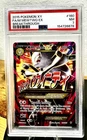 2015 Pokemon XY FA/M Mewtwo EX Breakthrough #160 PSA 7