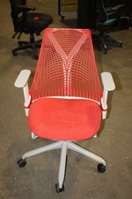 Herman Miller Sayl Chair Orange Gray Office Gaming