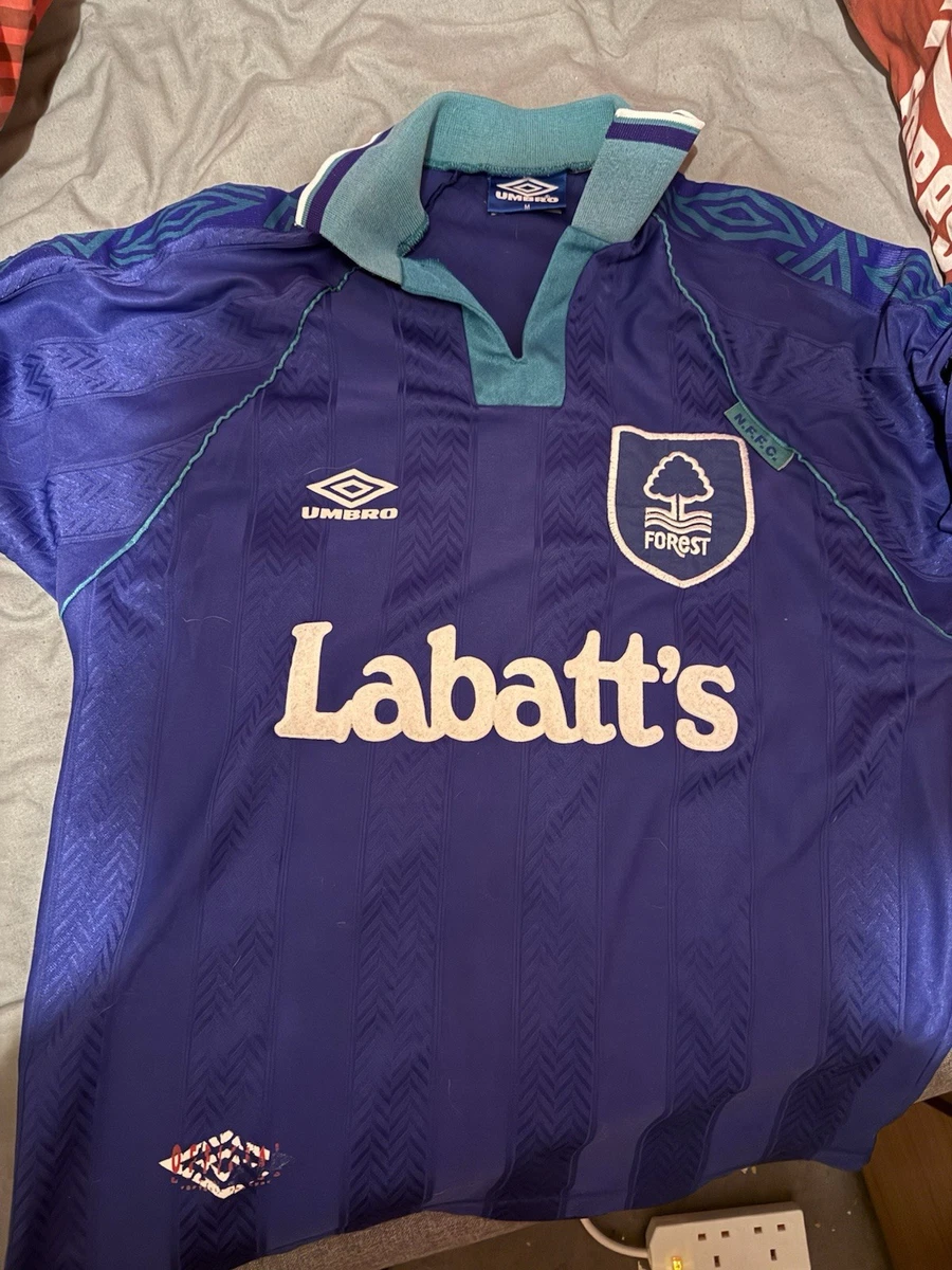 Maillot de foot extérieur vintage Umbro Nottingham Forest FC