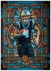 2025 Mosaic Stained Glass Tetairoa McMillan #3 Carolina Panthers