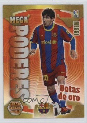 2011-12 Panini Megacracks MGK La Liga Mega Poderes Lionel Messi #392 c4m