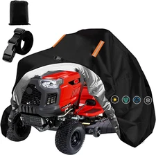 Riding Lawn Mower Cover Waterproof Outdoor,Heavy Duty 600D Polyester Cloth Ride-