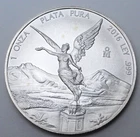 2016 1 Oz Onza Ley 999 SILVER MEXICO Libertad Plata Pura Coin Round No Reserve !