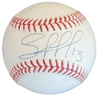 Salvador Perez  autographed ROMLB baseball Kansas City Royals - QR code Beckett