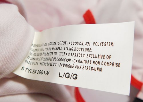 USA Women's Olympic Basketball Team Issued Reebok Athletic Sports Bra Large thumbnail 3