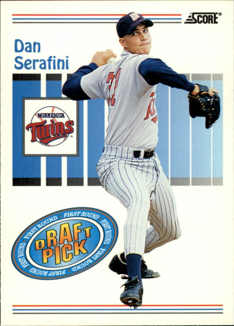 1993 Score #497 Dan Serafini RC 