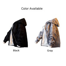 Pull à capuche texture tricot pour homme cardigan épais décontracté toutes s