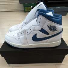 Jordan 1 Mid Industrial Blue for Sale | Authenticity Guaranteed | eBay