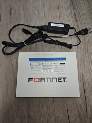 Fortinet FortiGate FG-60F Firewall Appliance w/ Power Adapter