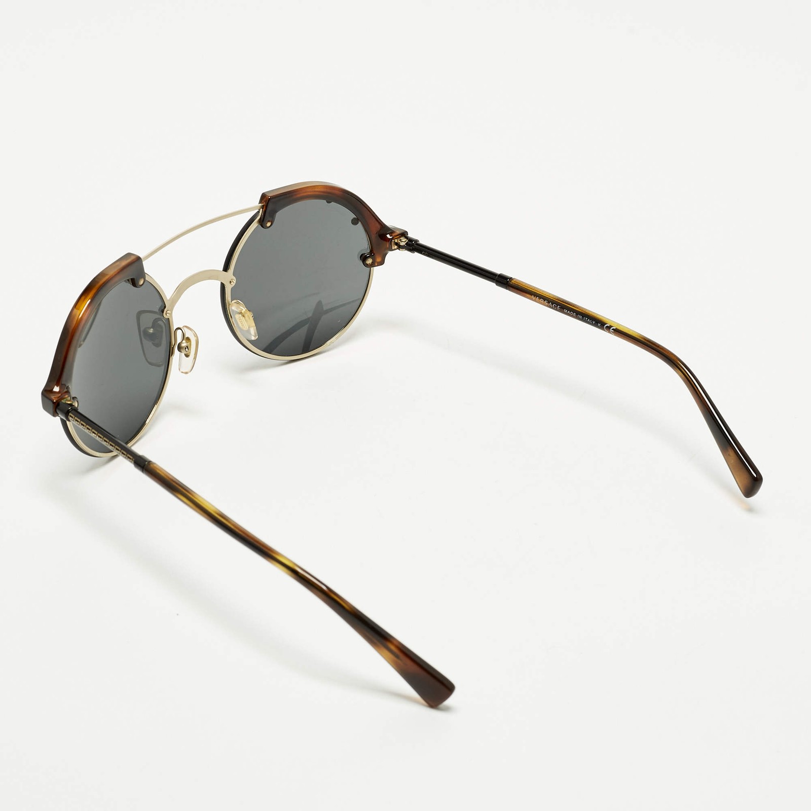 Versace Tortoise BrownBlack MOD 4337 Medusa Round Sunglasses thumbnail 3