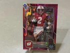 2025 Bowman Chrome University Football Pink Lava Refractor Trech Kekahuna #37