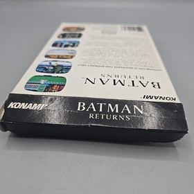 Batman Returns (Nintendo Entertainment System NES) Complete W Manual CIB Inserts
