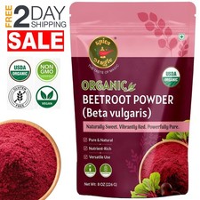 Remolacha En Polvo Pura USDA Organico 8 Oz Para La Circulaci n Sangu nea Adultos