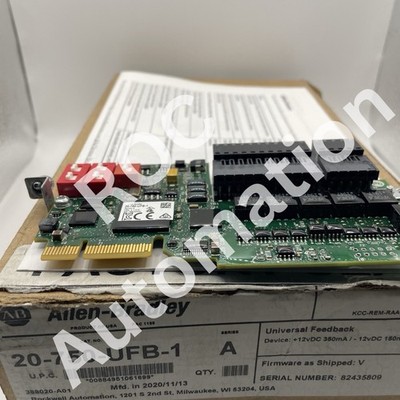 New Allen Bradley 20-750-UFB-1 /A PowerFlex 755 Universal Feedback Module