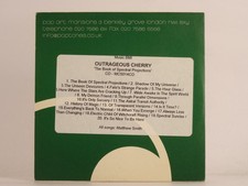 OUTRAGEOUS CHERRY THE BOOK OF SPECTRAL PROJECTIONS (558) 20+ Track Promo CD Albu