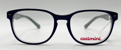 Catimini Brille Gestell 47-16 Blau Rundlich Kunststoff Kinder