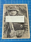 WW2 German Soldiers Machine Gun Original Photo Military History  MG42
