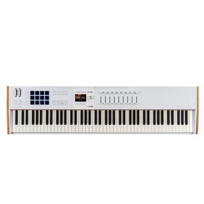 Arturia KeyLab 88 mk3 88-Key Hammer-Action Universal MIDI Controller, White