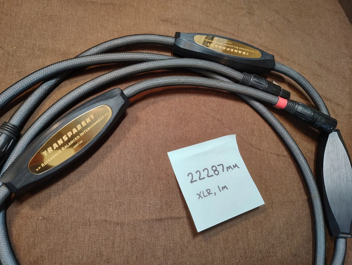 Transparent Reference In Home Audio Cables & Interconnects for