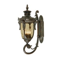 Bernsteinfarbe Antikes Braun Klassisch Wandleuchte Leuchter AußEnlampe IP44